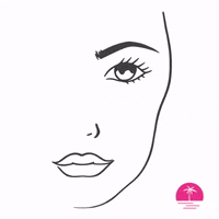 islandglitterco glitter make up mua festival makeup GIF