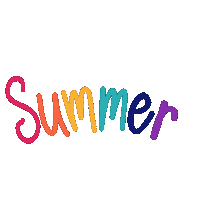 chiarasillustrations summer rainbow neon colors Sticker
