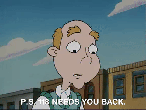 hey arnold nicksplat GIF