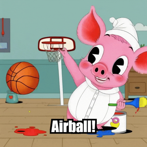 Fun Basketball GIF by The Pigasso