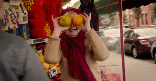 amy poehler oranges GIF