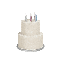 COMEPLAYHOUSE celebrate birthday cake birthday cake Sticker