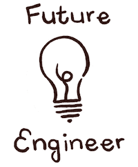 Lightbulb Gears Sticker