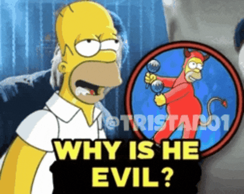 Homer Simpson Wong GIF