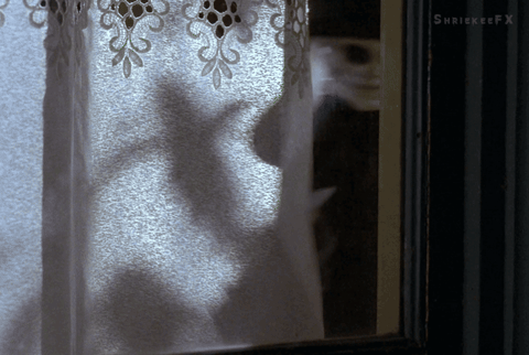 ShriekeeFX giphyupload movie horror waiting GIF