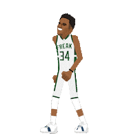 Stank Face Milwaukee Bucks Sticker by SportsManias