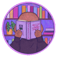 izabellu dog book cachorro poodle Sticker