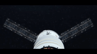 Orion Spacecraft Separation