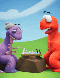 Thinking Playing GIF by Claynosaurz