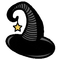 Wicked Witch Halloween Sticker by Home Brew Agency