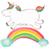 Unicorn Einhorn Sticker by Mr. & Mrs. Panda