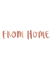 Work From Home Sticker