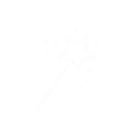 makeawishsfla star sparkle wish wand Sticker