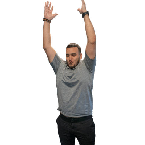 Happy Pump Up Sticker by Da Silva Team