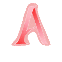 Pink Typography Sticker