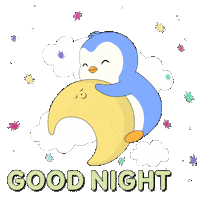 Rest Well Good Night Sticker by Pudgy Penguins