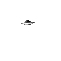 Fly Ufo Sticker by Podstars