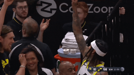 Screaming Jordan Clarkson GIF by Utah Jazz