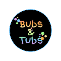 bubsandtubs logo bubs and tubs Sticker