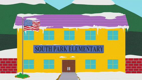 school flag GIF by South Park 
