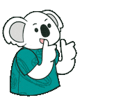 Mascot Click Sticker by Bobobox Indonesia