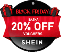 Black Friday Christmas Sticker by SHEIN