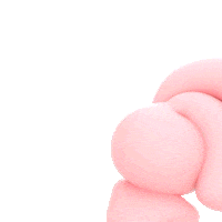 Happy Pink Sticker by Pink&Ven