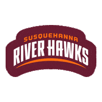 River Hawks College Sticker by Susquehanna University