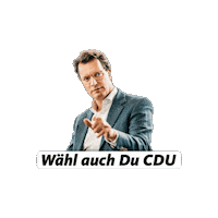cdunordrheinwestfalen team cdu nrw landtagswahl Sticker