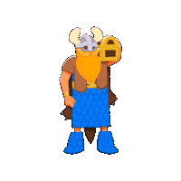 Treasure Chest Character Sticker by Helvetiq