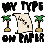 Love Island Loser Sticker by Bode Burnout