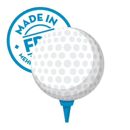 Golf Sticker by mehralsduerwartest