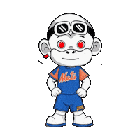 Sad New York Mets Sticker by Zhot