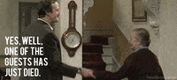john cleese television GIF by Head Like an Orange