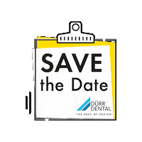 duerrdental save the date duerr dental dürr dental suction system check Sticker