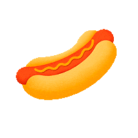 Hotdog Sticker