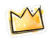 Queen Line Sticker