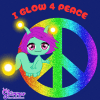 Celebrate Independence Day GIF by ShimmertheGlowworm