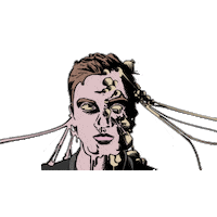 Head Pogo Sticker by Slam Disques