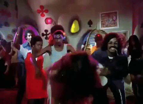 found footage echo party GIF