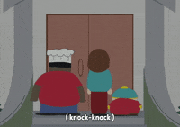 knocking eric cartman GIF by South Park 