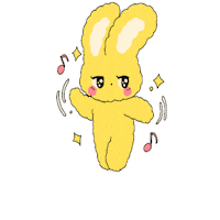 nanasmood rabbit nana 나나 나나스무드 Sticker