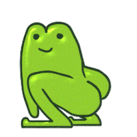 Frog Transformation Sticker