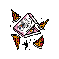 Eating Sticker by Pizzanaut