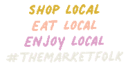 The_Market_Folk  Sticker