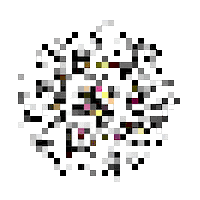 Pixels Pixelation Sticker