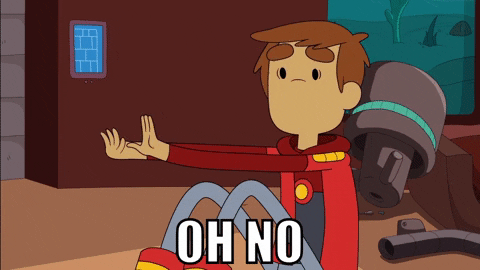 sad oh no GIF by Cartoon Hangover