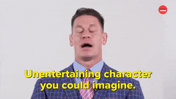 Unentertaining Character
