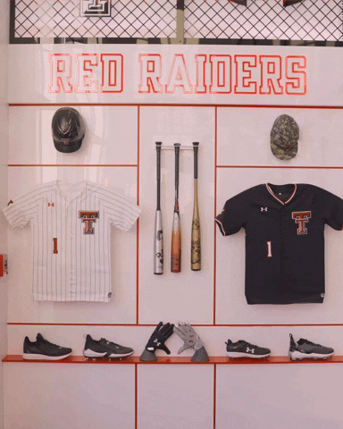 Kevin Bazzell GIF by Texas Tech Baseball