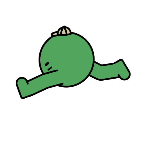Sticker Running Sticker by Loop Parade